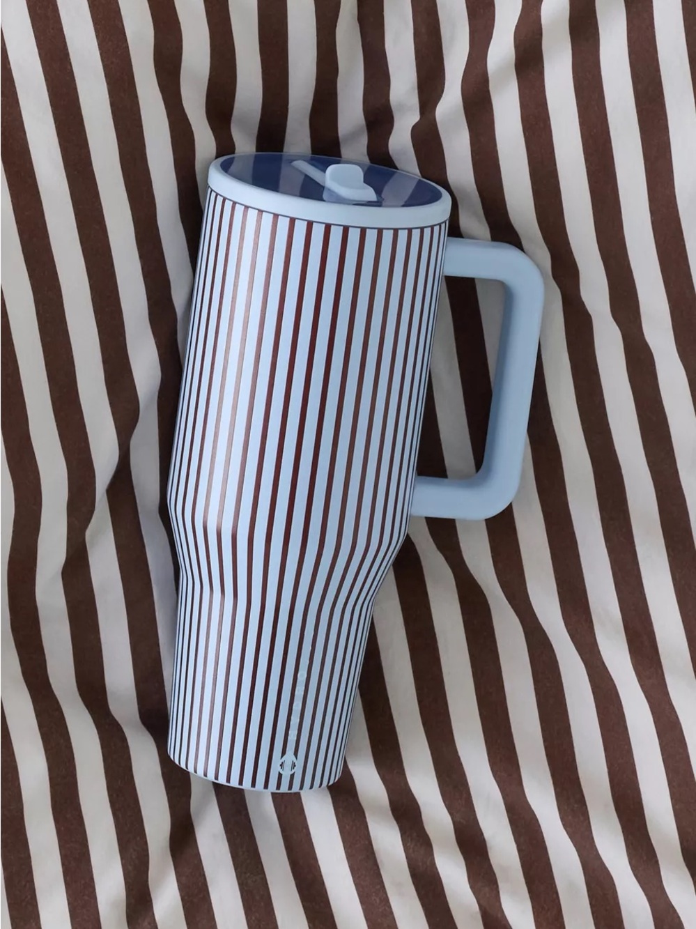 NWT VIRAL HydroJug Urban Outfitters Brown & Blue Stripes 40oz